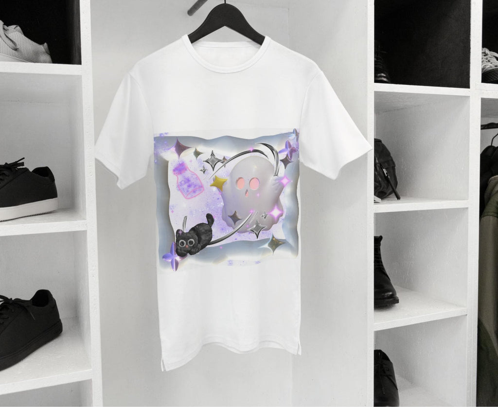 Y2K Halloween Ghost Black Cat Potion PNG Clipart | Cricut Instant Download