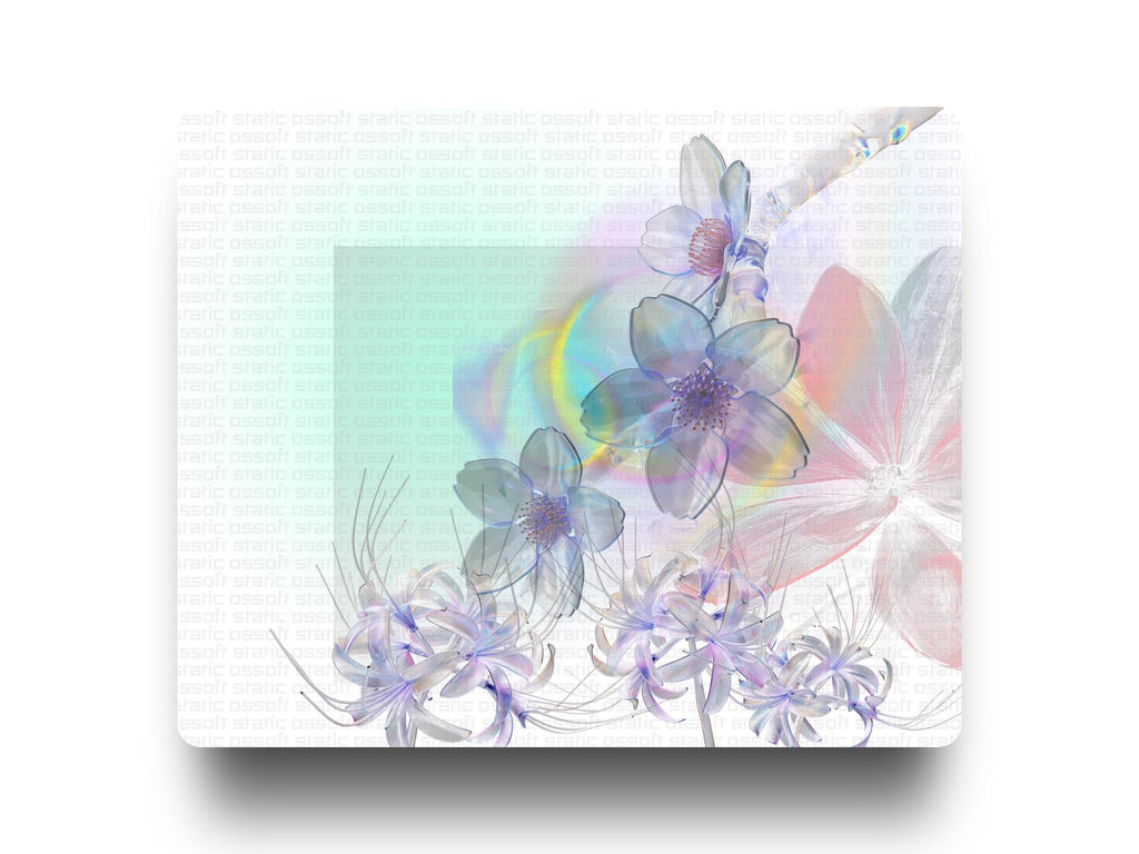 Iridescent Floral Abstract Art ♡ Glass Flower Digital Print (Instant Magic!)