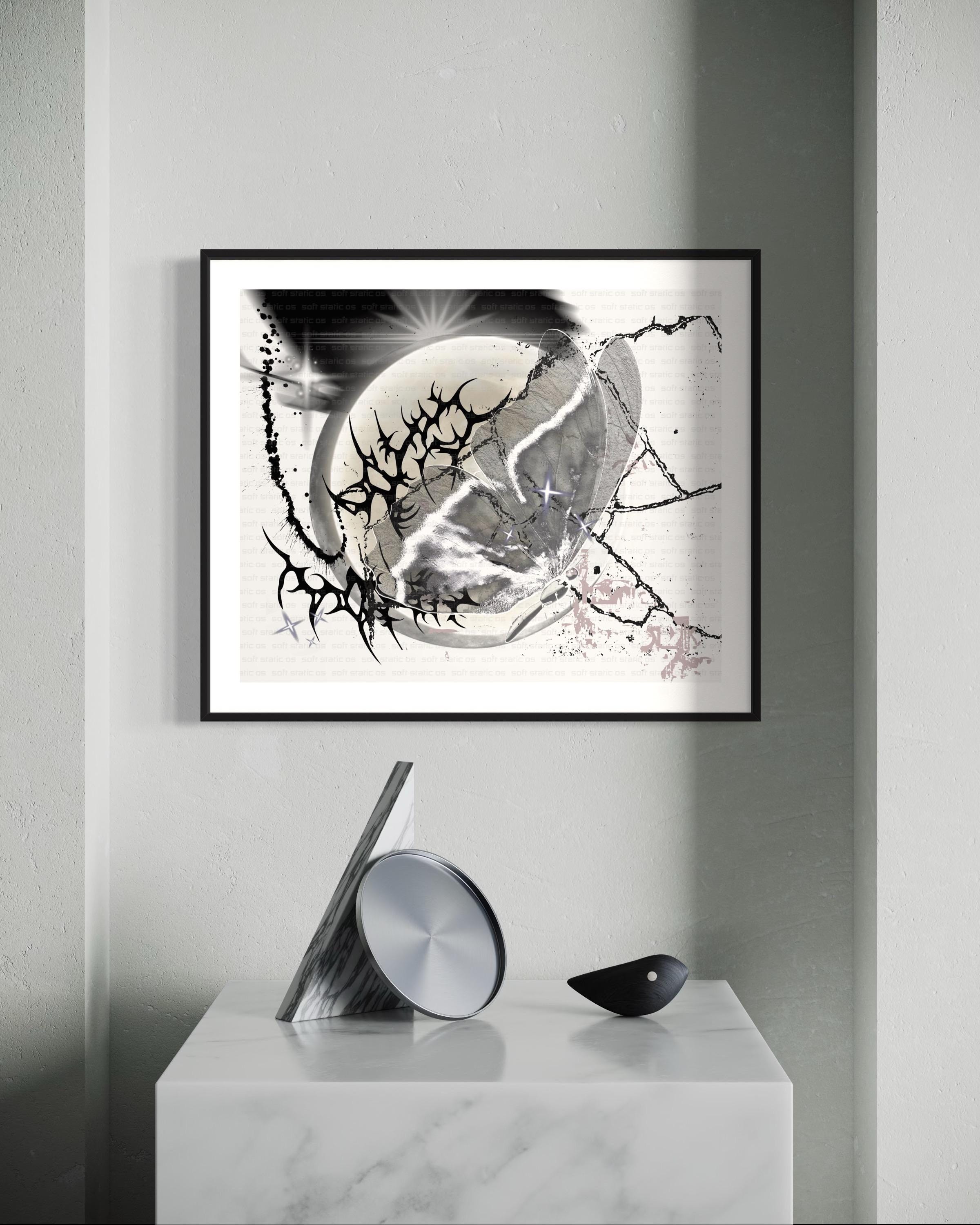 Mystical Moon Abstract Art ♡ Instant Digital Wall Decor (Print-Ready!)