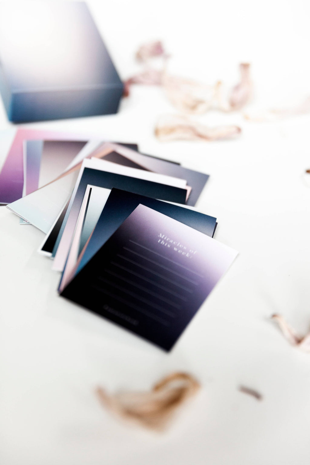 MIRACLE LINES journaling cards | card deck