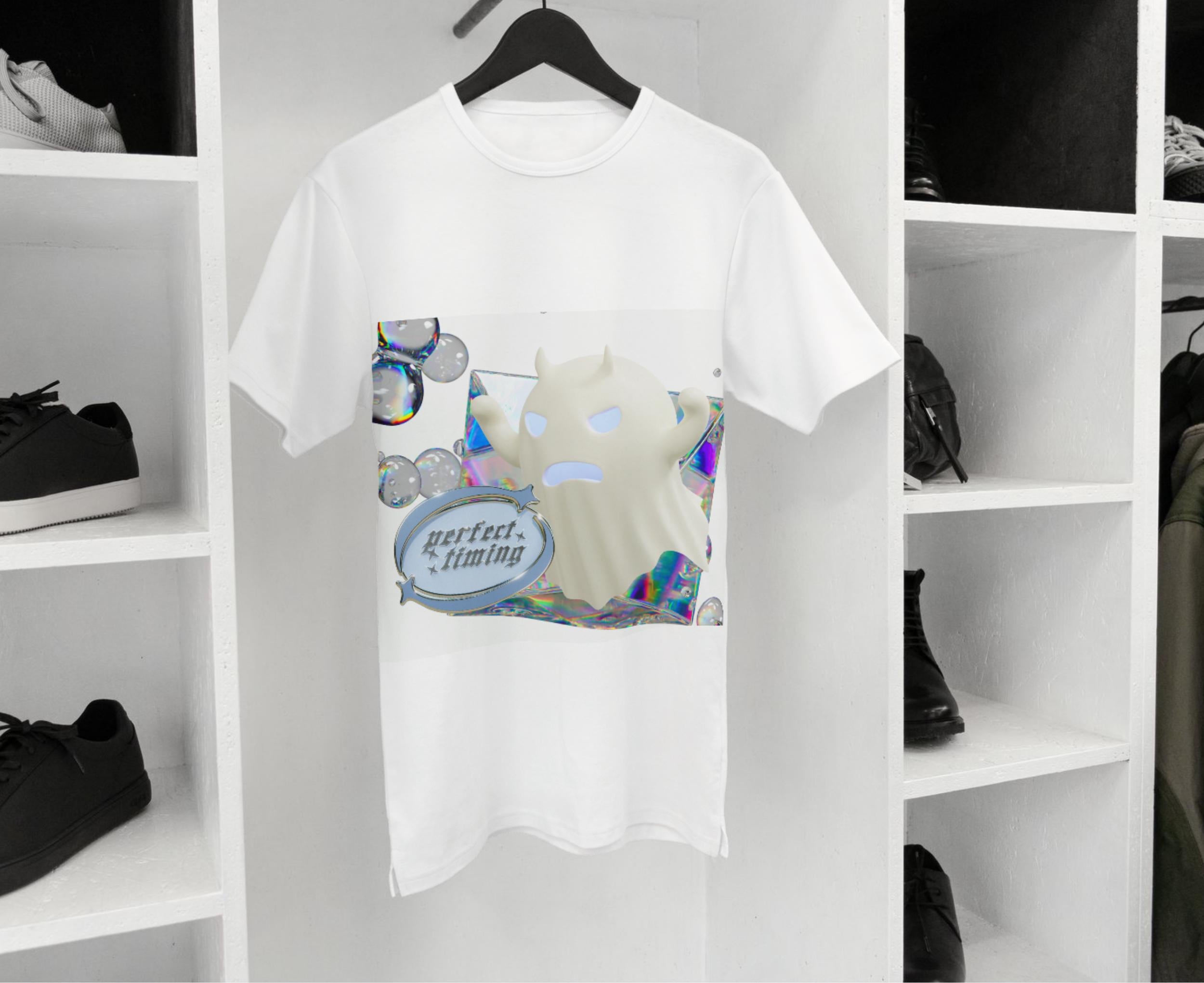 Iridescent Ghost Clip Art ♡ Trending Halloween PNG Instant Download