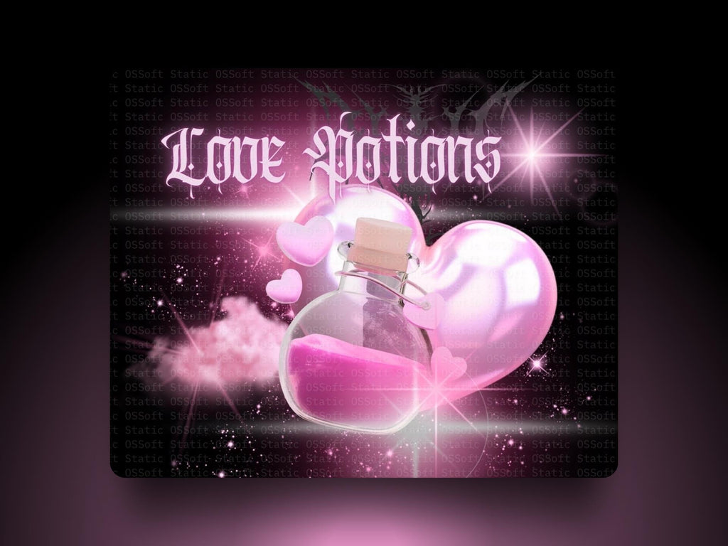 Love Potion Digital Art Print ♡ Magical Pink Instant Download 2025 Commercial Use License
