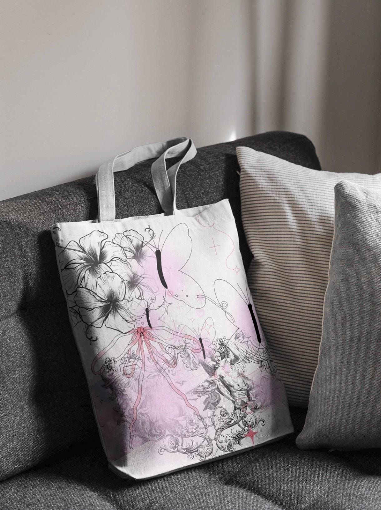 Whimsical Butterfly & Floral Art ♡ Instant Digital Print (Flutter & Bloom!)