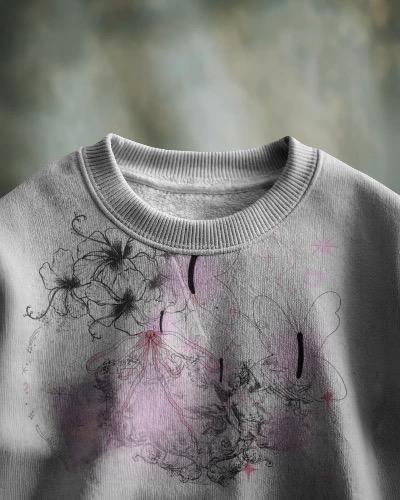 Whimsical Butterfly & Floral Art ♡ Instant Digital Print (Flutter & Bloom!)