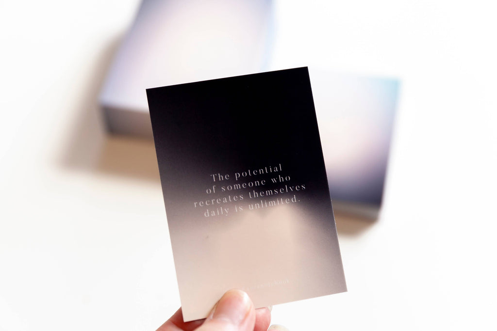 MIRACLE LINES journaling cards | card deck